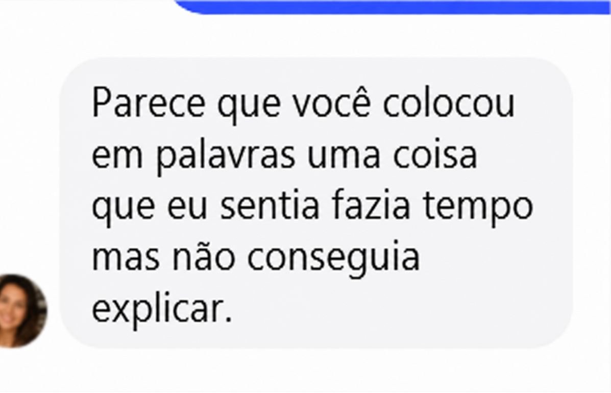 Depoimento recebido