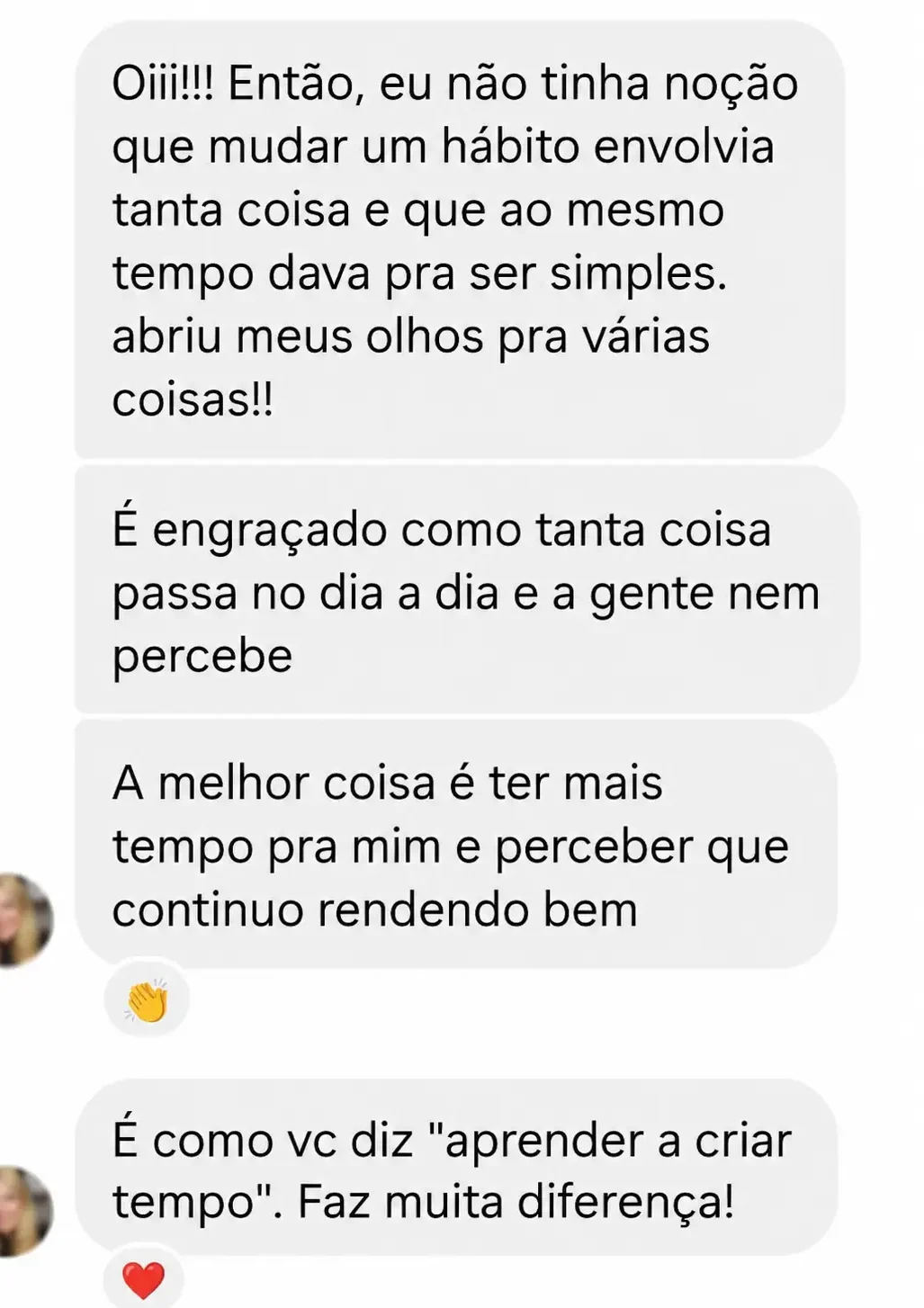 Depoimento de aluna do Método Mulher Imparável